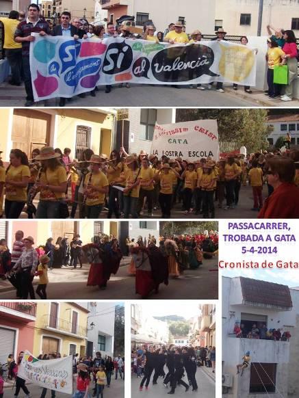 ESTEM DE TROBADA ( i V ): passacarrer reivindicatiu SI AL VALENCIÀ