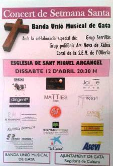 ACTES DEL CAP DE SETMANA: Via Crucis, Música Sacra, Processó de Rams, Foguerils