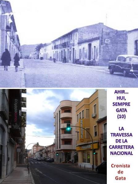AHIRHUI, SEMPRE GATA (10): la carretera que travessa el poble, la Nacional