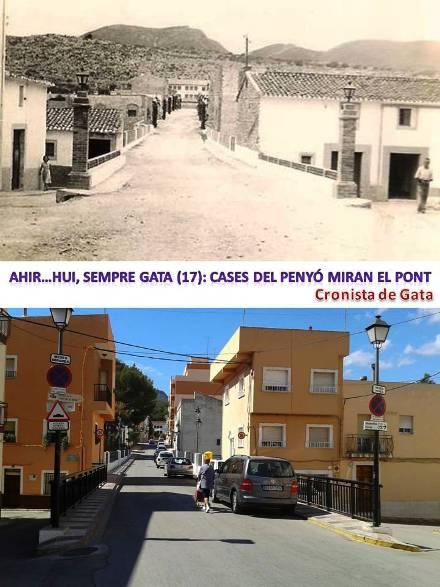 AHIRHUI, SEMPRE GATA (17): les cases del Penyó cap al pont