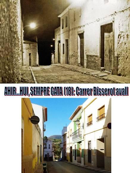 AHIRHUI, SEMPRE GATA (18): carrer Bisserot avall.