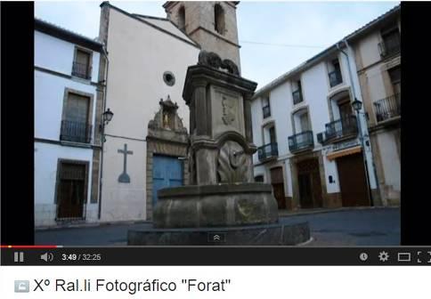 EL FOTOCLUB FORAT DE GATA MOSTRA EN VÍDEO TOTES LES FOTOGRAFIES PRESENTADES AL X RALLI FOTOGRÀFIC