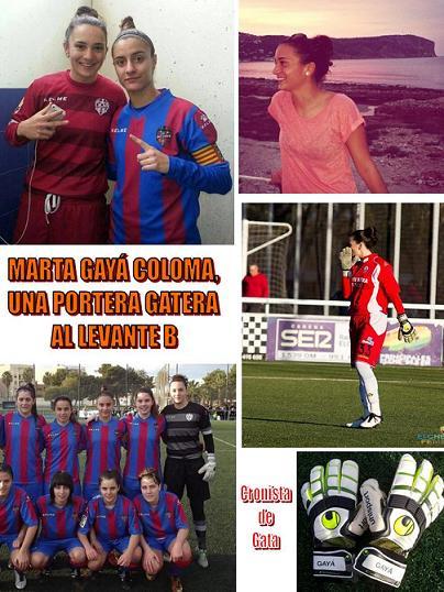 MARTA GAYÁ COLOMA, SEGURETAT A LA PORTERIA DEL LLEVANT FEMENÍ B