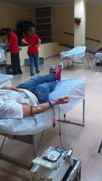 LA MARATÓ DE DONANTS DE SANG DE GATA REP 57 PERSONES DONANTS