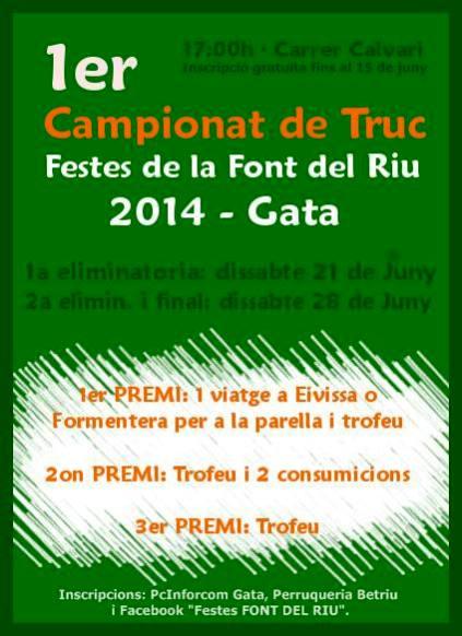 JA ESTEU TOTS APUNTANTS AL TRUC DE LA FONT DEL RIU?