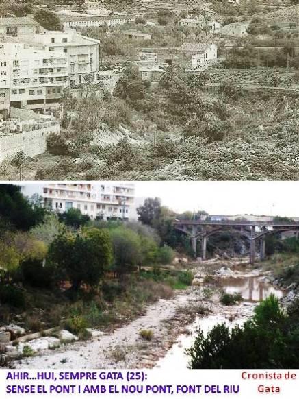 AHIRHUI, SEMPRE GATA: 25. UN NOU PONT A LA FONT DEL RIU, 2004