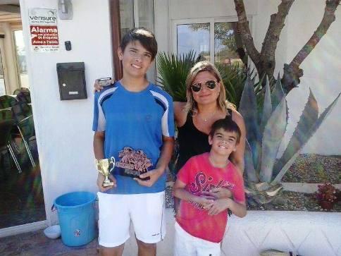 LINFANTIL RAÚL QUESADA VIDAL, TERCER CLASSIFICAT DE LA LLIGUETA COMARCAL DE TENNIS