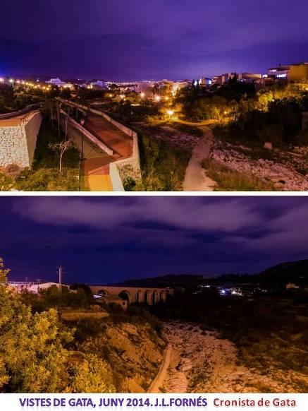 IMATGES CURIOSES: boniques vistes nocturnes de Gata