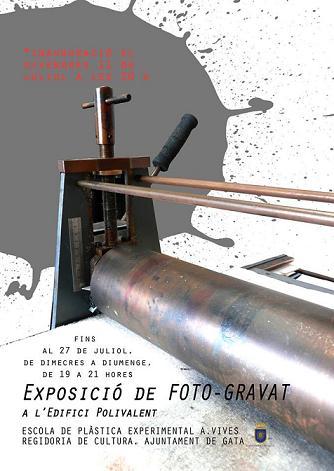 EXPOSICIO DE FOTO-GRAVAT, DE L'11 AL 27 DE JULIOL