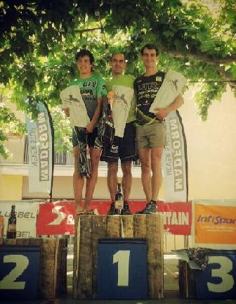 LA PREMSA PARLA DEL ATLETA XABIER, DE MARE GATERA, IGNACIO CARDONA, TRIOMFADOR ALS PIRINEUS