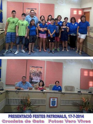 PRESENTEN LES FESTES 2014 EN HONOR AL SANTÍSSIM CRIST