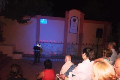 ANIT, INTERVENCIÓ A POEMES EN UNA NIT D'ESTIU, A TEULADA