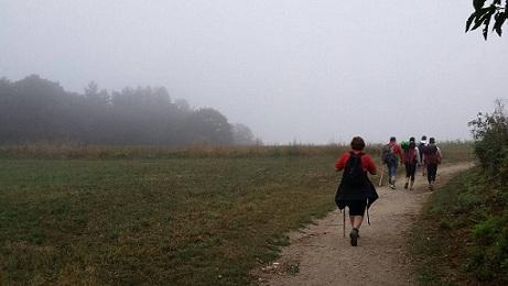 ELS PELEGRINS GATERS ESTAN A LA PRIMERA ETAPA: Sarria-Portomarín