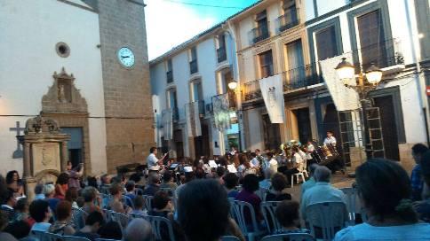 LA BANDA JUVENIL DE GATA TANCA LES ACTIVITATS CULTURALS D'ART AL VENT 2014