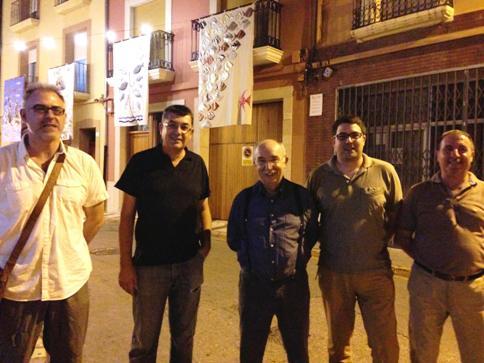 EL SÍNDIC A LES CORTS VALENCIANES DE COMPROMÍS, ENRIC MORERA, VISITA ART AL VENT XI