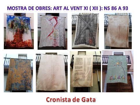 TOTES LES OBRES DE ART AL VENT XI 2014, GATA ( XII ): de la 86 a la 93