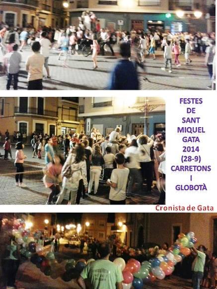FESTES DE SANT MIQUEL: la vespra, carretons i globotà -avanç- ( I )