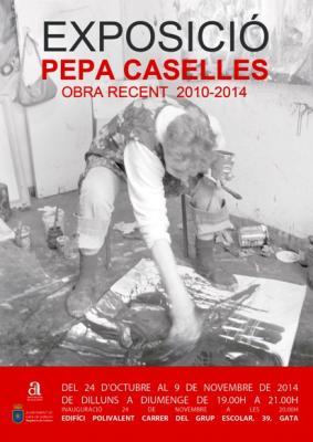 L'ARTISTA LOCAL PEPA CASELLES EXPOSA LA SEUA OBRA MÉS RECENT