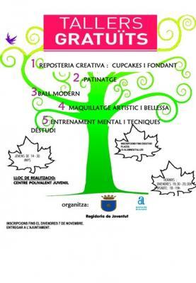 CURSOS GRATUÏTS PER ALS JOVES DE GATA