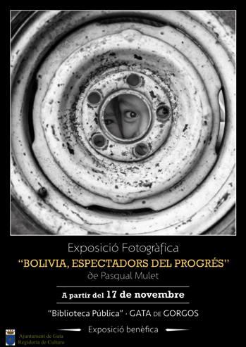 EXPOSICIÓ BENÈFICA DE PASQUAL MULET SOBRE BOLIVIA, A LA BIBLIOTECA