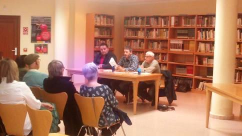 PRESENTACIÓ DELS DOS LLIBRES DE IVAN BRULL SOLER A LA BIBLIOTECA