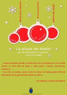 SETMANA PLENA D'ACTIVITATS: 15-21 desembre (Comença la Plaça de Nadal, el dijous 18)