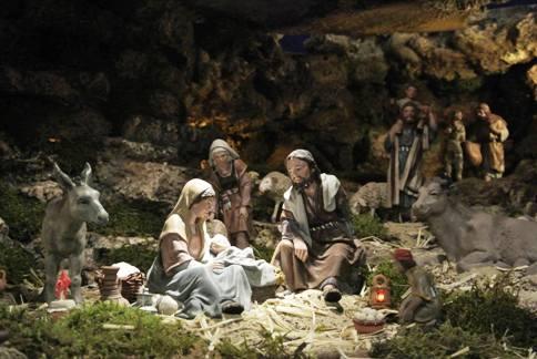 TEMPS DE BETLEMS: el de la parròquia d'Albal, on està el rector fill de Gata, Juan José Monfort Vallés