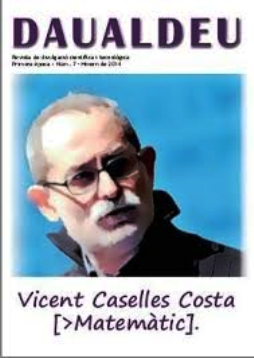 LA REVISTA DAUALDEU Nº 14 RECORDA AL MATEMÀTIC GATER VICENT CASELLES COSTA
