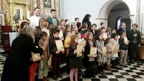 PARRÒQUIA DE GATA: HUI, EL PARE NOSTRE PER ALS XIQUES DE SEGON DE CATEQUESIS