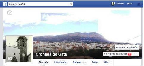 EL CRONISTA DE GATA ARRIBA AL FACEBOOK A 1.500 AMIGOS