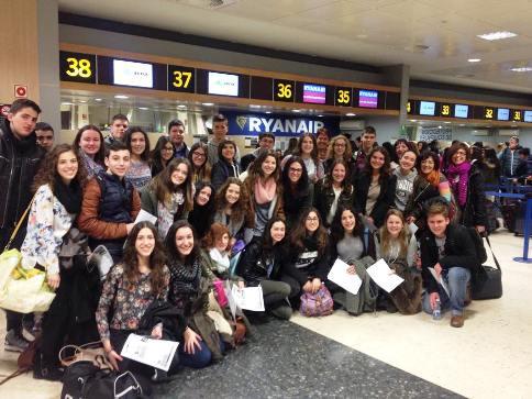 ELS ALUMNES DE QUART D'ESO DE GATA VIATGEN A ITÀLIA