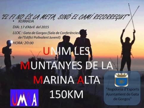 XERRADA DELS AMICS DE LA UMMA, DIVENDRES 17: Centre Polivalent Gata, 20 hores