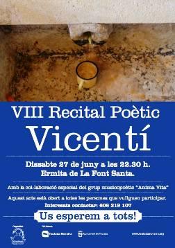 AQUESTA NIT, PARTICIPACIÓ EN LA NIT POÈTICA VICENTINA A TEULADA