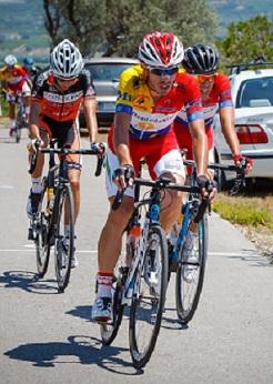 EL CICLISTA GATER SERGIO TORRES JORRO, ACABA 10 A LA PRIMERA ETAPA DE LA VOLTA A SEGOVIA