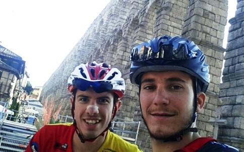 EL CICLISTA GATER SERGIO TORRES JORRO, 11é DE LA VOLTA CICLISTA A SEGOVIA