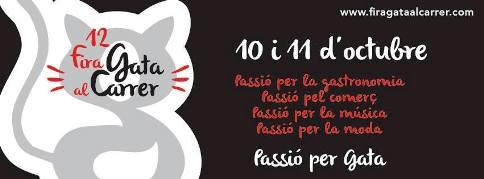XII FIRA GATA AL CARRER: cartell anunciant, vídeos, pàgina web, blog i moltes coses més