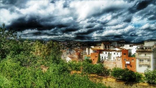 IMATGES CURIOSES: quin temps s'ha posat!! (Foto de J.S.Ginestar)