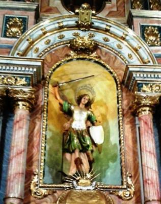 HUI ÉS LA FESTA DE SANT MIQUEL A GATA, PATRÓ TITULAR DE LA PARRÒQUIA