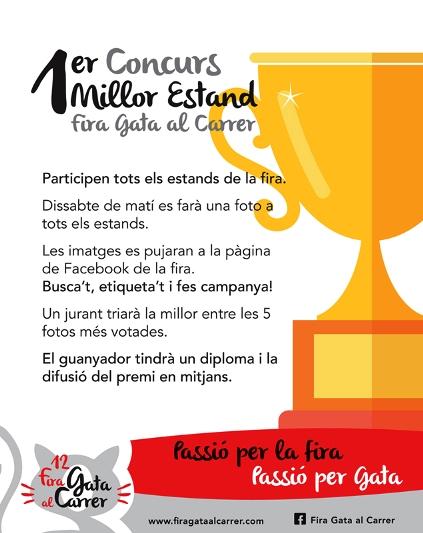 LA FIRA GATA AL CARRER TÉ PREMI PER AL MILLOR ESTAND (Àlbum)