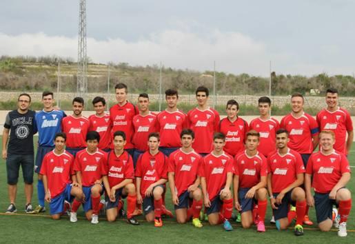 EL GORGOS C.F. JUVENIL ÉS SEGON DEL GRUP VI DE SEGONA REGIONAL