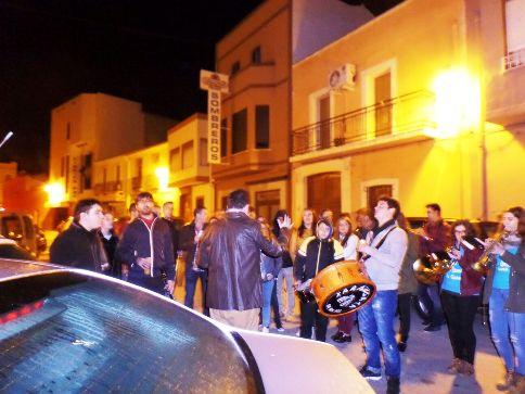 GATA: ELS MÚSICS DE LA BANDA VAN TORNAR A ENTONAR EL TRADICIONAL I CENTENARI CANT DE L'AURORA