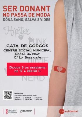 DEMÀ DIJOUS 3, NOVA DONACIÓ DE SANG