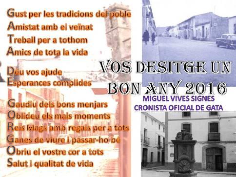 LI DIGUEM ADÉU AL 2015I EN UNES HORES SALUDEM AL 2016