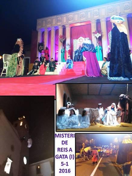 REIS GATA 2016 (FITPCV): IMPRESSIONANT POSTA EN ESCENA DEL MISTERI ( 1 )