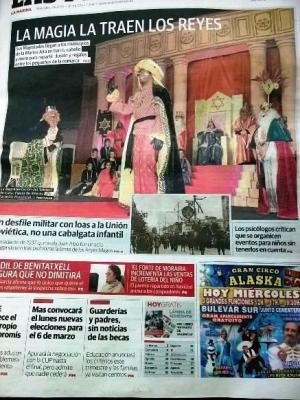 GATA, REIS 2016 (FITPCV): LA PREMSAL'espectacle d'ahir bé mereix una portada (LP) (3)