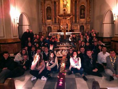 GATA: VIGÍLIA D'ORACIÓ DE LA ZONA JÚNIOR DE LA MARINA