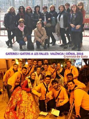 GATERES I MÚSICS A LES FALLES 2016: València, Dénia, Pego,