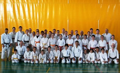 MESTRES JAPONESOS AL CURS DEL CLUB OKINAWA KARATE DE GATA