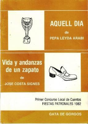 FOTOGRAFIES ANTIGUES (Gata en el record): primer concurs local de contes, 1982 -1.789-
