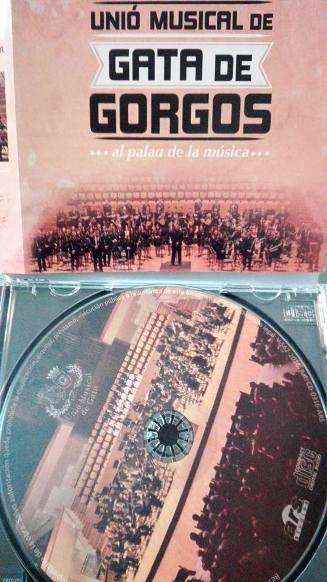 LA BANDA UNIÓ MUSICAL DE GATA EDITA UN CD AMB LA SEUA ÚLTIMA ACTUACIÓ AL PALAU DE LA MÚSICA DE VALÈNCIA